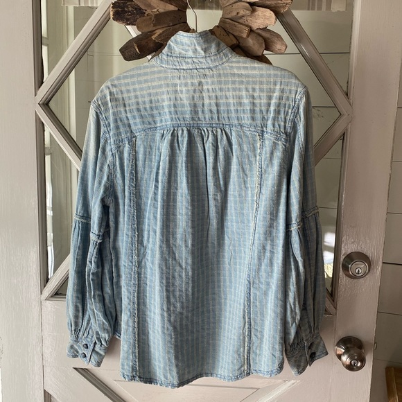 Free People denim top - Picture 5 of 5